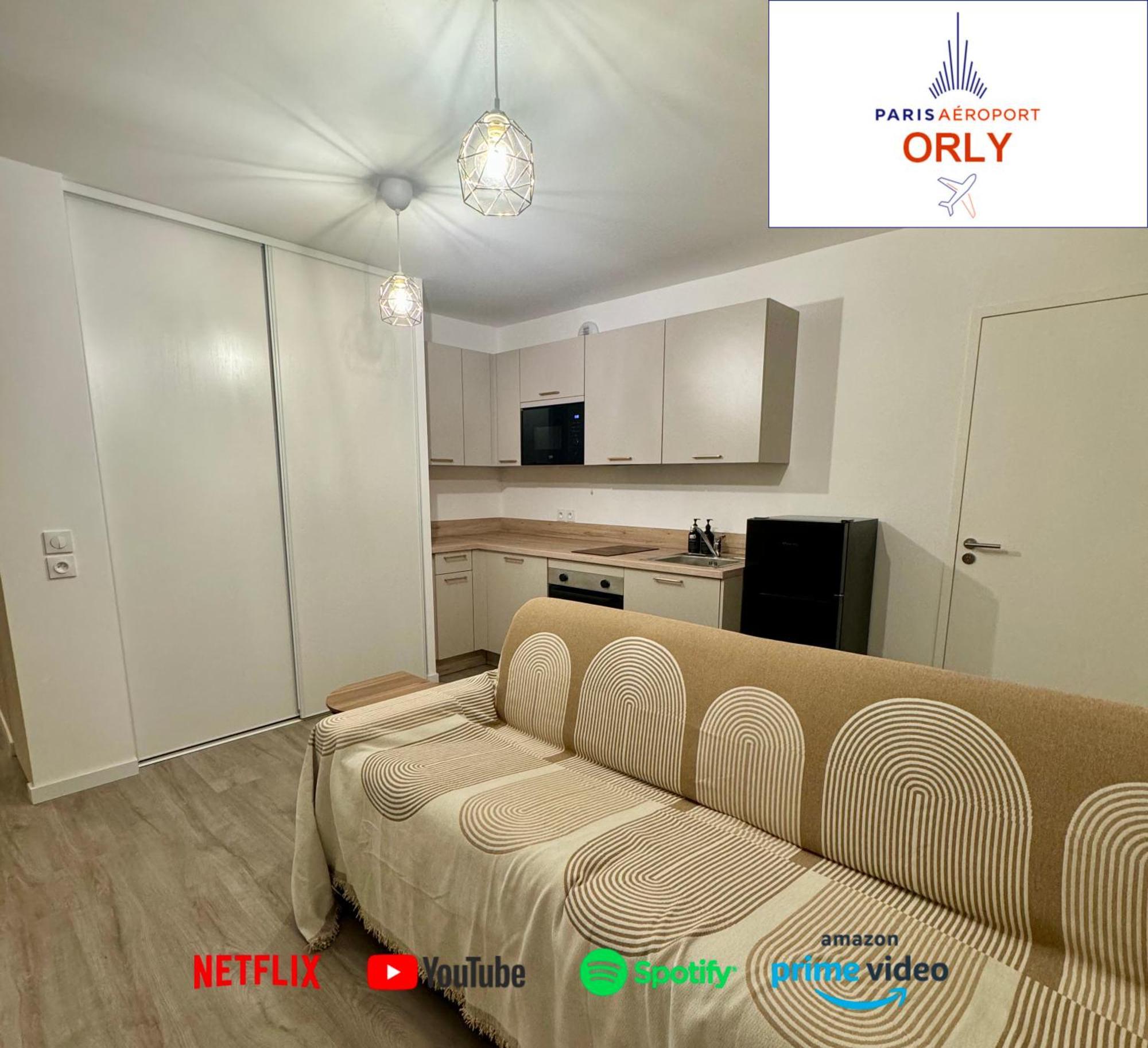 Studio Moderne Et Tout Equipe, Proche Du Rer, Paris & Aeroport D'Orly En 20 Min, Lit Bebe Sur Demande Vitry-sur-Seine Eksteriør billede